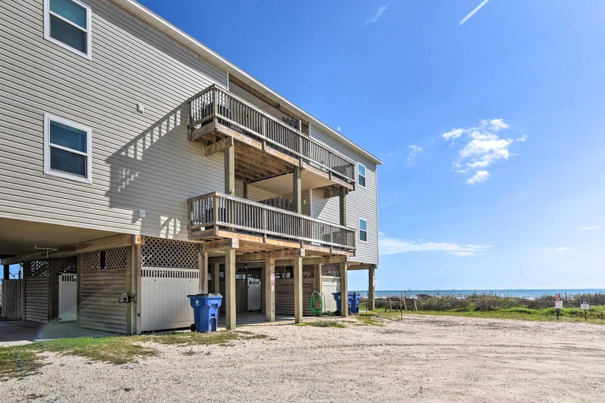 Surfside Beach Retreat With Deck And Ocean Views Exterior photo